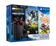 Sony Playstation 4 1TB Slim+Horizon+Uncharted ZG+LBP 3 - 386463 - zdjęcie 1